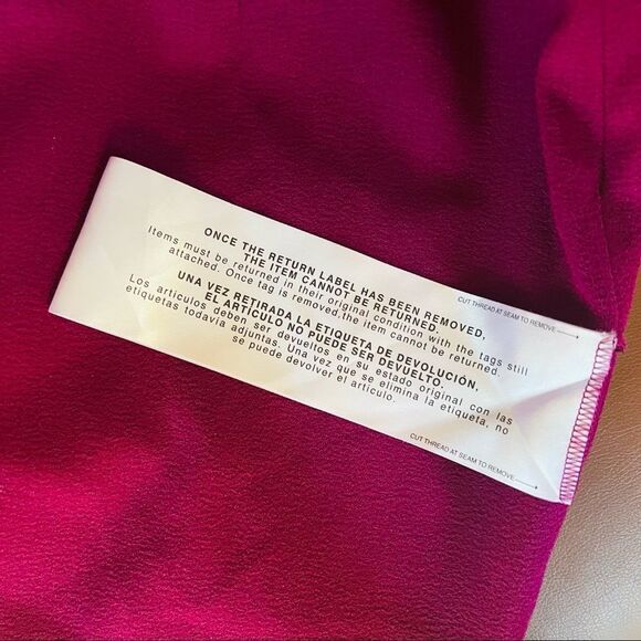 Dress the Population Tiffany One Shoulder Midi Dress, Dark Magenta, Small, NWT‎ - Picture 2 of 9